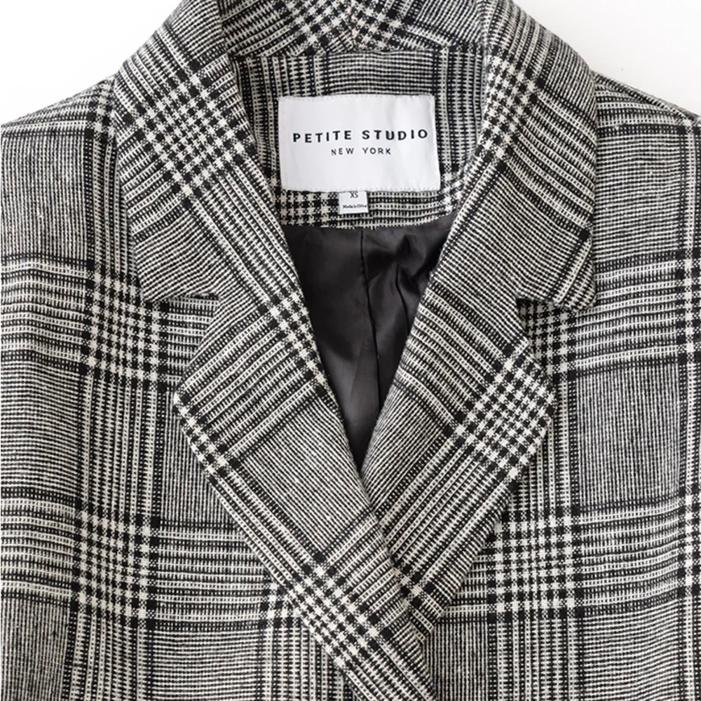 Petite Studio Jane Blazer - Grey, Size XS - Picture 2 of 4